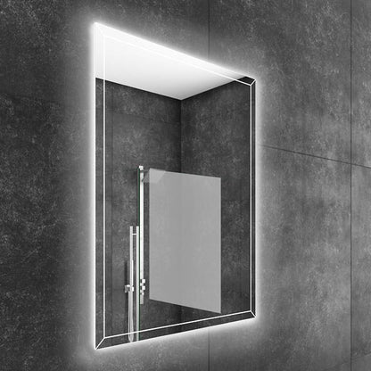 Premium Beveled Edge LED Ayna – Minimalist ve Şık Işıklı Duvar Aynası