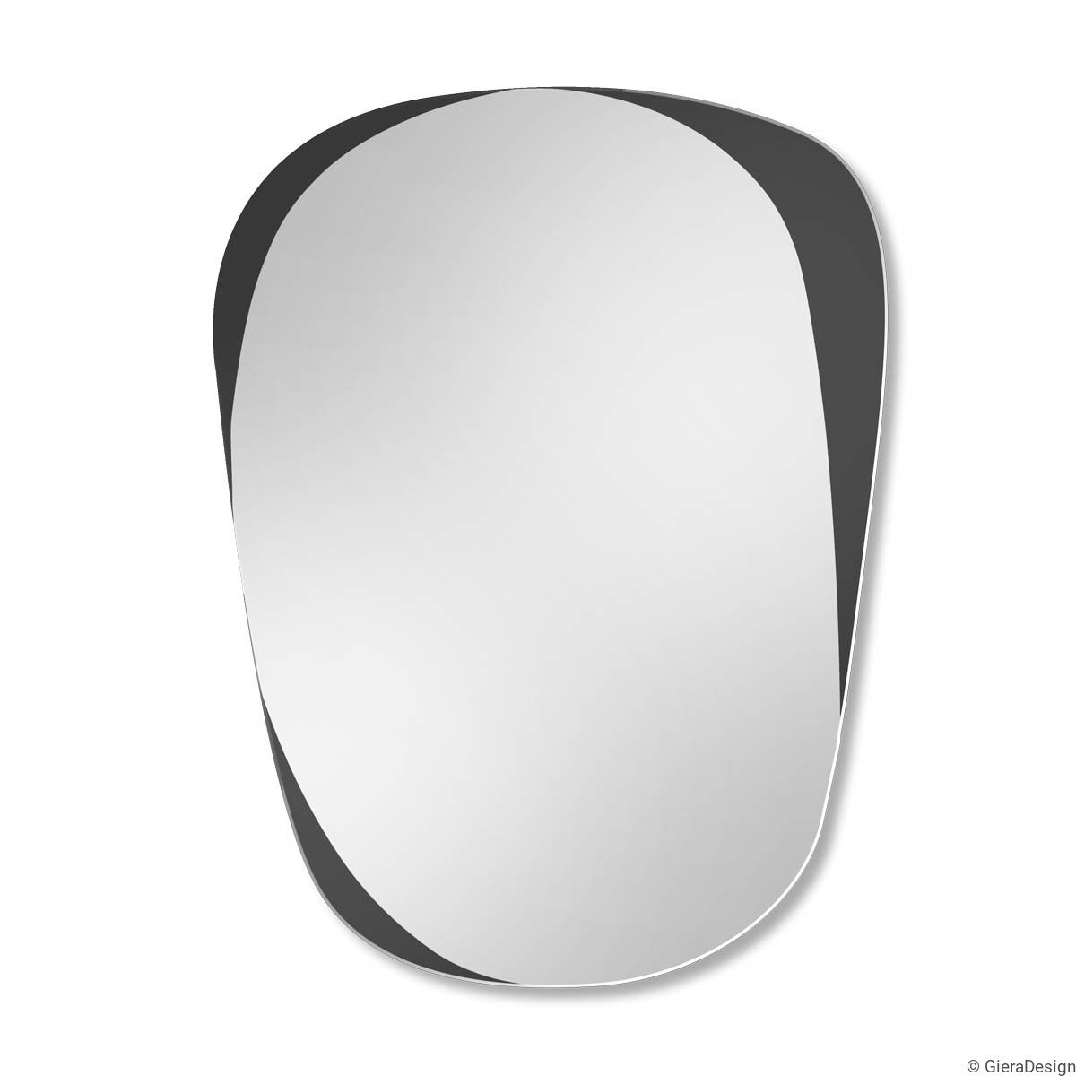 Modern Asimetrik Duvar Aynası – Dekoratif Organik Form Tasarım Ayna, Salon ve Antre İçin Şık Model