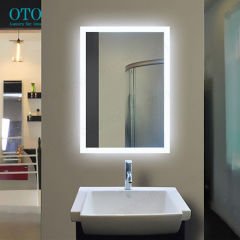 LED Banyo Aynası Dikdörtgen – Modern, Kısılabilir Işıklı Duvar Tipi Makyaj Aynası