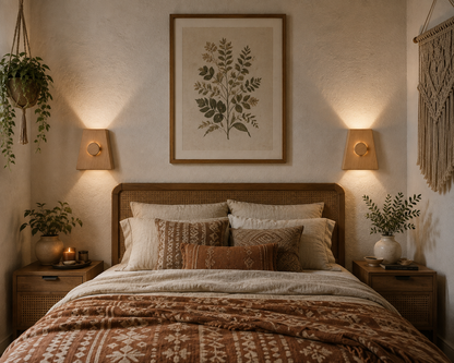 Ahşap Duvar Apliği - El Yapımı Modern LED Duvar Lambası, Yukarı Aşağı Işık Veren Minimalist Ahşap Aydınlatma, Salon, Yatak Odası ve Koridor İçin Dekoratif Aplik
