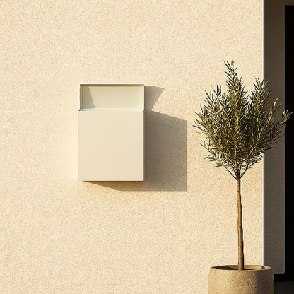 Modern Metal Posta Kutusu ve Dış Kapı Numara Tabelası – 30×33×10 cm | Su Geçirmez, Dayanıklı, Renk Seçenekli