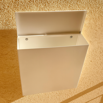 Modern Metal Posta Kutusu ve Dış Kapı Numara Tabelası – 30×33×10 cm | Su Geçirmez, Dayanıklı, Renk Seçenekli