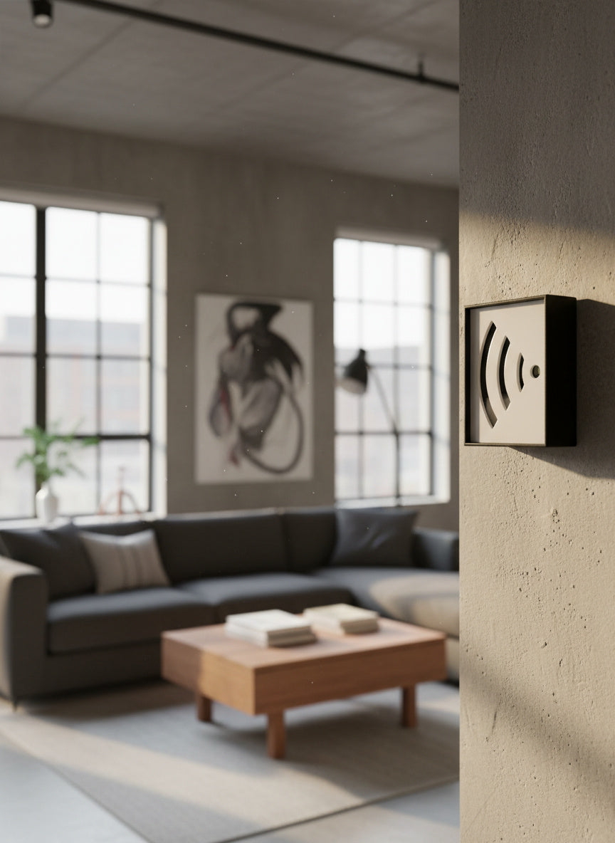 Ahşap WiFi Modem Kutusu – Duvar Tipi Kablo Gizleyici &amp; Router Saklama Kutusu – Dekoratif Modem Koruma Kabini