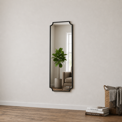 Modern Boy Aynası 40x120 cm – Minimalist Çerçeveli Dekoratif Duvar Aynası 2026 Trend