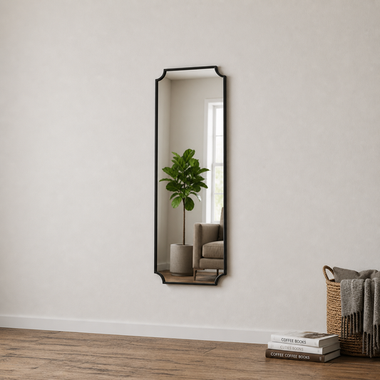 Modern Boy Aynası 40x120 cm – Minimalist Çerçeveli Dekoratif Duvar Aynası 2026 Trend