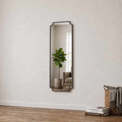 Modern Boy Aynası 40x120 cm – Minimalist Çerçeveli Dekoratif Duvar Aynası 2026 Trend