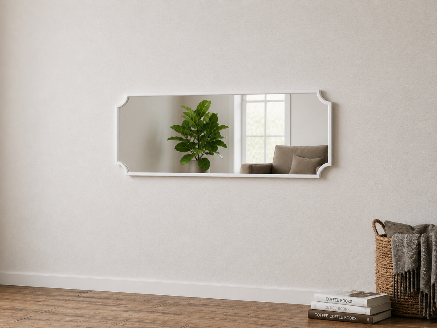 Modern Boy Aynası 40x120 cm – Minimalist Çerçeveli Dekoratif Duvar Aynası 2026 Trend