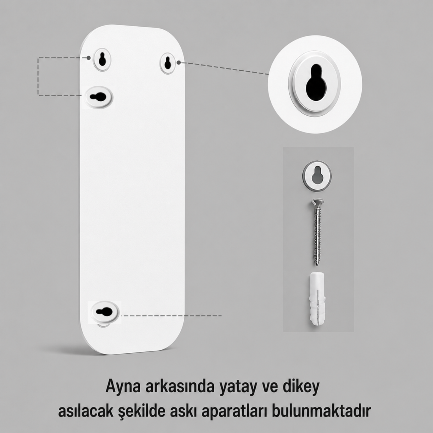 Modern Oval Boy Aynası 40x120 cm – Yuvarlak Hatlı Minimalist Dekoratif Duvar Aynası 2026 Trend